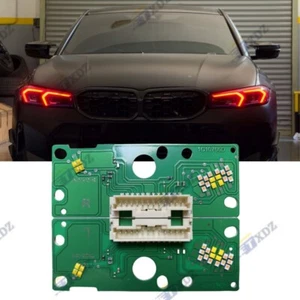 Red DRL LED Boards For 2023 BMW G20 G21 LCI 330I M340I Angel Eyes US Headlight - Picture 1 of 6