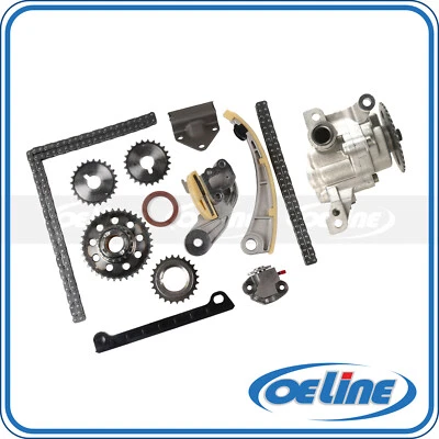 Timing Chain Kit for 96-09 Suzuki SX4 Tracker 1.8L 2.0L J18A J20A w/ Oil Pump - Image 1 of 4