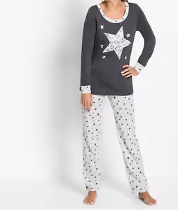 Verspielter Pyjama mit elastischem Bündchen GR.36/38 NEU (5715) - Bild 1 von 3