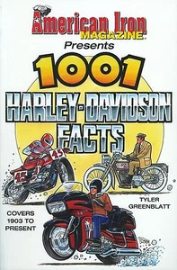 1001 HARLEY DAVIDSON FACTS-BY AMERICAN IRON MAGAZINE-NEW- PUBLISHED 2017 - Picture 1 of 1