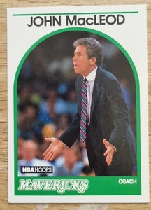1989-90 NBA Hoops Coach #171 John MacLeod - Mavericks - Picture 1 of 2