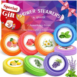Aromatherapy Shower Steamers - Perfect Christmas & Birthday Gifts for Women - Picture 1 of 13