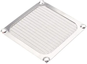 Aluminium Filter 92x92mm silber - Bild 1 von 2