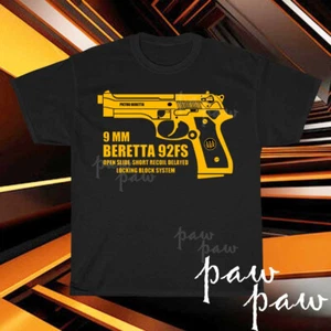 BERETTA Firearms Gun Logo Men's Logo American T-Shirt Funny Size S to 5XL - Picture 1 of 5