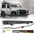Slim LEDriving 10 22 32 42 52 LED LIGHT BAR COMBO SPOT/FLOOD LIGHT BEAM PATTERN