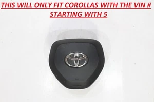 20 21 2022 2023 2024 TOYOTA COROLLA DRIVER LEFT WHEEL AIRBAG (VIN 5) OEM AIR BAG - Picture 1 of 9