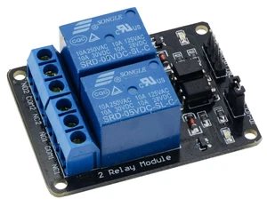 5V 2 Channel Relay Module For Arduino Mega2560 UNO R3 Raspberry Pi Opto-couple - Bild 1 von 3