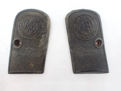 Pistola de bolsillo MAB comercial marciana original empuñaduras negras 6,35,25 ACP Foto 1 de 4