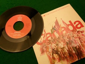 Canada centennial song 45rpm7" record Bobby Gimby Young Canada Singers - Picture 1 of 3