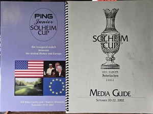 Solheim Cup September 20-22, 2002 Media Guide With Insert - Picture 1 of 2