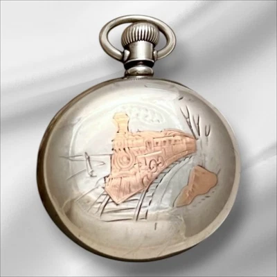 1892 Waltham P.S. Bartlett 18s 17J Silver Filled Gold Train Inlay OF Watch Case! - Image 1 of 4