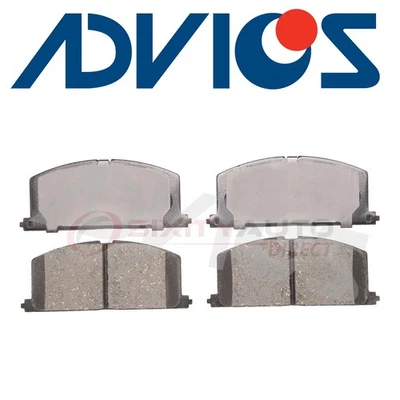 ADVICS Front Disc Brake Pad Set for 1989-1992 Geo Prizm  - Braking Stopping dx Foto 1 de 4