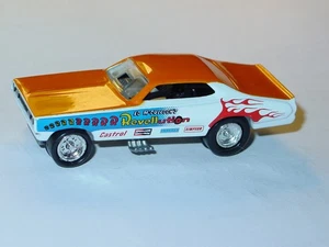 REVELLUTION 1971 CHARGER NHRA FUNNY CAR COLLECTIBLE DIECAST -Orange/White, 1/64 - Picture 1 of 4