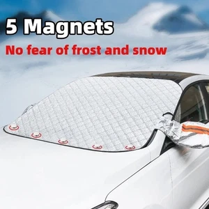 Protector magnético de invierno para parabrisas de coche nieve hielo escarcha protector parasol - Imagen 1 de 10