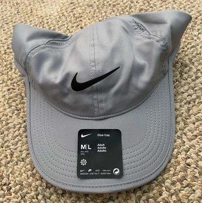 Nike Cap Hat Club Unstructured Featherlight FB5682-073 Gray Size M/L - Image 1 of 4