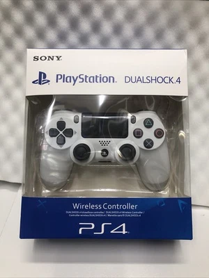 Sony Dualshock 4 Wireless Controller per PlayStation 4 - Bianco Nuovo Sigillato - Immagine 1 di 4