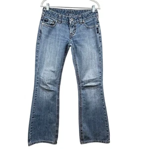 Silver Jeans Blaze Low Rise Y2K Flare Light Wash Denim Women's 29 Canada Made - Picture 1 of 13