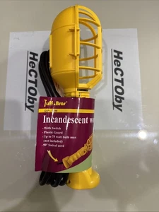 10 FT WORK LIGHT INCANDESCENT Feet Foot HOOK PROTECTED CASE - Picture 1 of 9