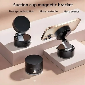 Car Universal Mount Holder 360° Phone Magnetic Holder Dashboard Suction Cup - Photo 1 sur 13