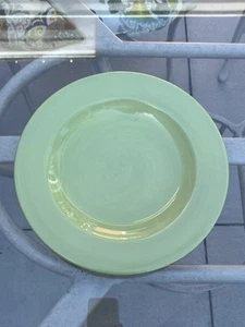 HAUSENWARE 11.5" DINNER PLATE Light Green Solid Flawless Heavy 2+ LbsReplacement - Picture 1 of 4