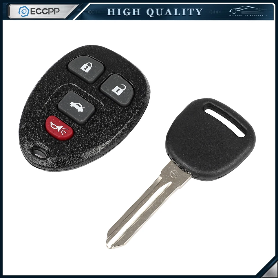 Mando a distancia para Chevy Cobalt Malibu Pontiac G5 Buick LaCrosse Saturn + llave Foto 1 de 4