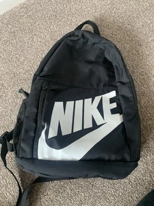 Nike black backpack rucksack - Picture 1 of 8
