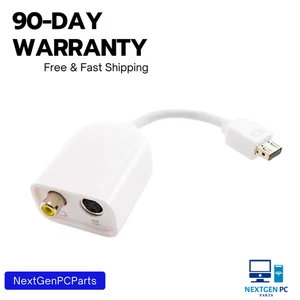 Apple Mini-VGA Plug to S Video & RCA composite Mac to TV Adapter 603-2650 - Picture 1 of 3