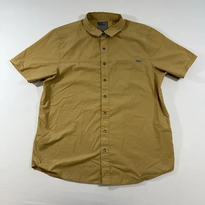 511 Tactical Short Sleeve Snap Button Down Men’s Small Yellow Workwear - Image 1 of 4
