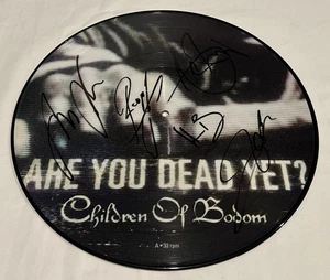 CHILDREN OF BODOM SIGNED ARE YOU DEAD YET VINYL RECORD - Bild 1 von 3