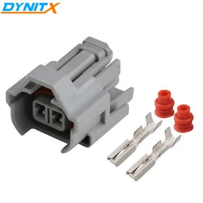 2 Pin Fuel Injector Electrical Connector Plug For SUZUKI VITARA JIMNY SAMURAI - Image 1 of 2