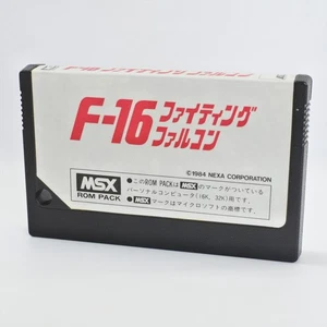 MSX F16 FIGHTING FALCON Cartridge Only 0587 msx - Picture 1 of 5
