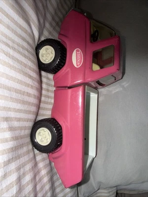 Tonka Pink Steel Pick Up Pressed Steel Toy Truck Vintage - Image 1 of 4