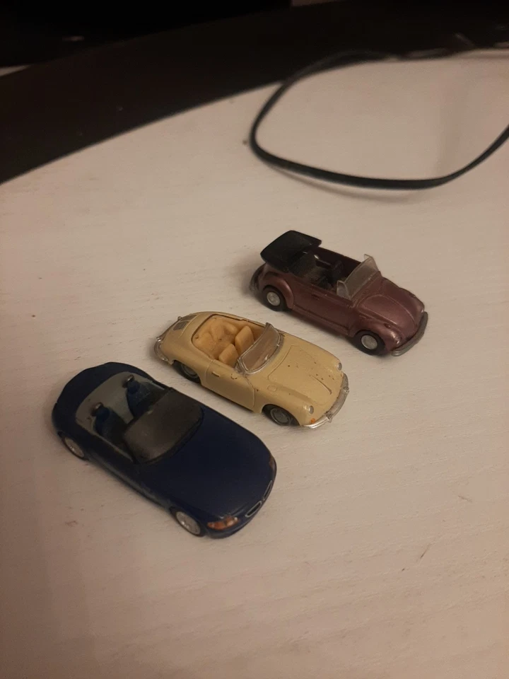 1:87 Herpa, Wiking, Bmw, Triumph, VW, cabrio, LEGGERE DESCRIZIONE - Immagine 1 di 4