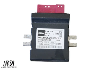 2016 2017 2018 BMW F87 M2 N55 3.0L FUEL PUMP CONTROL MODULE UNIT OEM 7411596 Foto 1 de 3