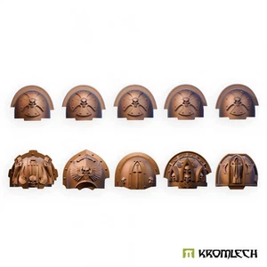Almohadillas de hombro pretorianas KROMLECH Legión Oscura - Imagen 1 de 2