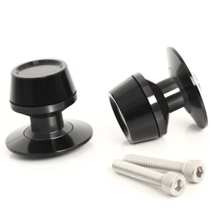 10MM Black Swingarm Spools Screws For ZRX1200/ R 01 02 03 04 05 06 07 08 09 - Picture 1 of 6