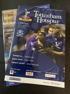 2x Tottenham v Everton Programmes (H&A) Premier League 2003/04 - Picture 1 of 3