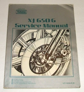 Yamaha Maxim 650 Xj650 Service Manual Xj 650 1980 1981 Repair Shop - Bild 1 von 6