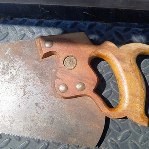 Antique E.C. Atkins & Co. 26" Hand Saw  - Picture 1 of 9