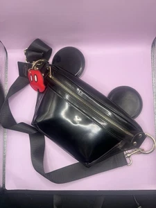Disney Mickey Mouse Ears Black Body Bag Disney Resort - Picture 1 of 7