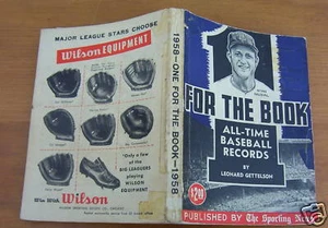 1958 Sporting News ONE FOR THE BOOK, Stan Musial Cover, Baseball equipment ads  - Picture 1 of 1