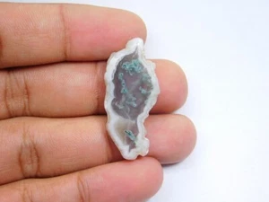 Moss Agate Slice Gemstone Natural Cabochon Loose Stone For Use 27 Cts. ME-4189 - Picture 1 of 5