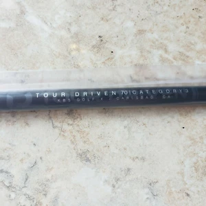 New $400 KBS TD 70 Limited Ed. CAT3 S Callaway Red Flat Lie Adapter - Picture 1 of 4