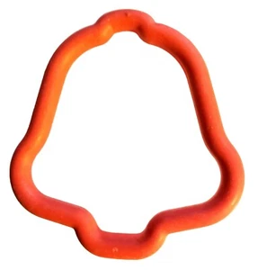 2 Bell Shaped Christmas Cookie Cuttesr. Soft Touch & Aluminum - Picture 1 of 4