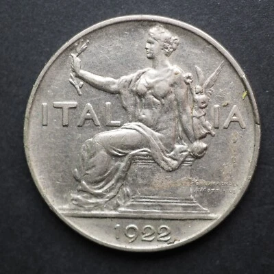 1922 意大利 1 LIRA 免运费! M6783 保修 & 延长技术支持 — 第 1/2 张图片