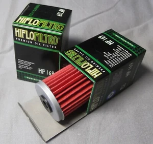 Top Quality Daelim VJ125 VL125 VS125 Oil Filter by HiFlo HF169 (2-pack) Ölfilter - Picture 1 of 3