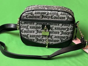 Juicy Couture schwarz Eastside Westside Kameratasche Neu mit Etikett NEU Crossbody UVP 79 $ - Bild 1 von 14