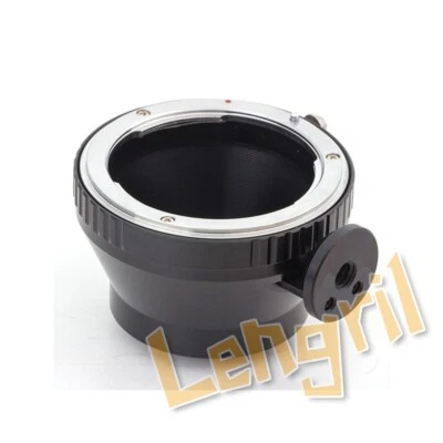 Tripod Lens Adapter For Nikon Nikkor F Mount D/SLR to Pentax Q PQ Q-S1/Q/Q10/Q7 - Image 1 of 4