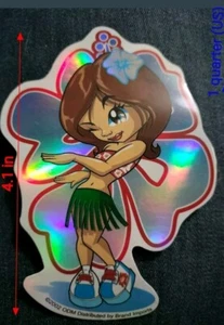 vtg 2002  vending holo prism sticker - Picture 1 of 1