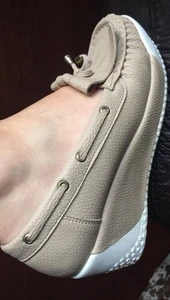 Modsimo $ 219 Size 8 Or 39 Bnwt Sand Coloured Wedges Flats Shoes - Bild 1 von 11